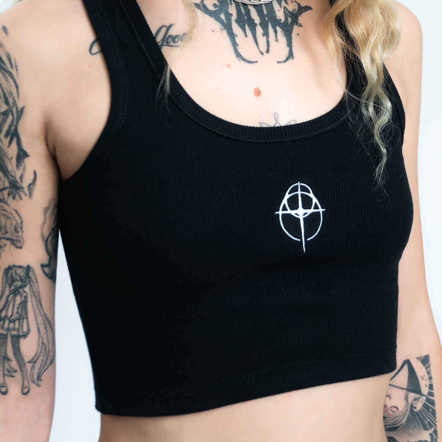 Top Cropped - Black