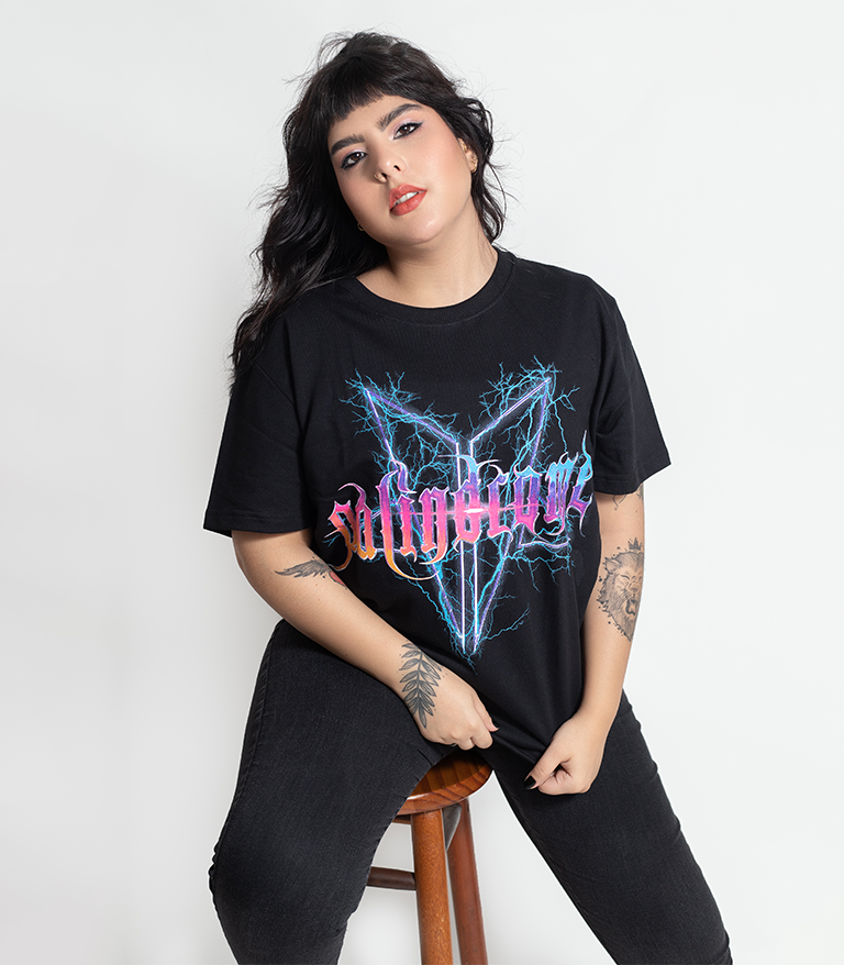 T-Shirt Neon Goth