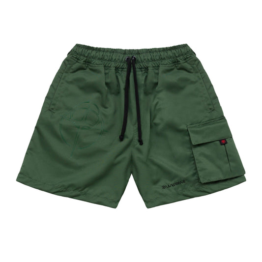 Shorts Cargo "Tactical Heat" -  Verde Militar