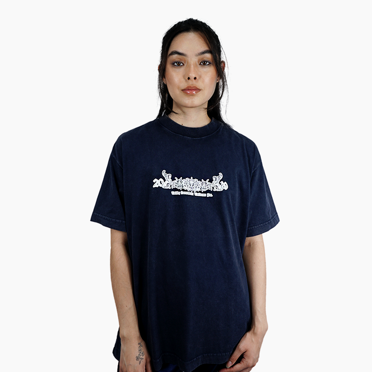 T-Shirt College - Vintage Blue